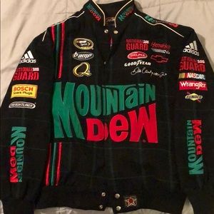 Men’s Dale Jr Mountain Dew Retro 88 racing jacket